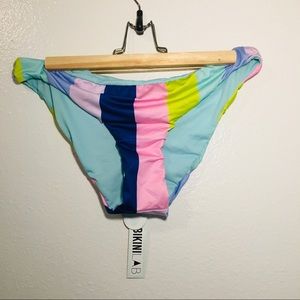 Striped Bikini Bottoms XL